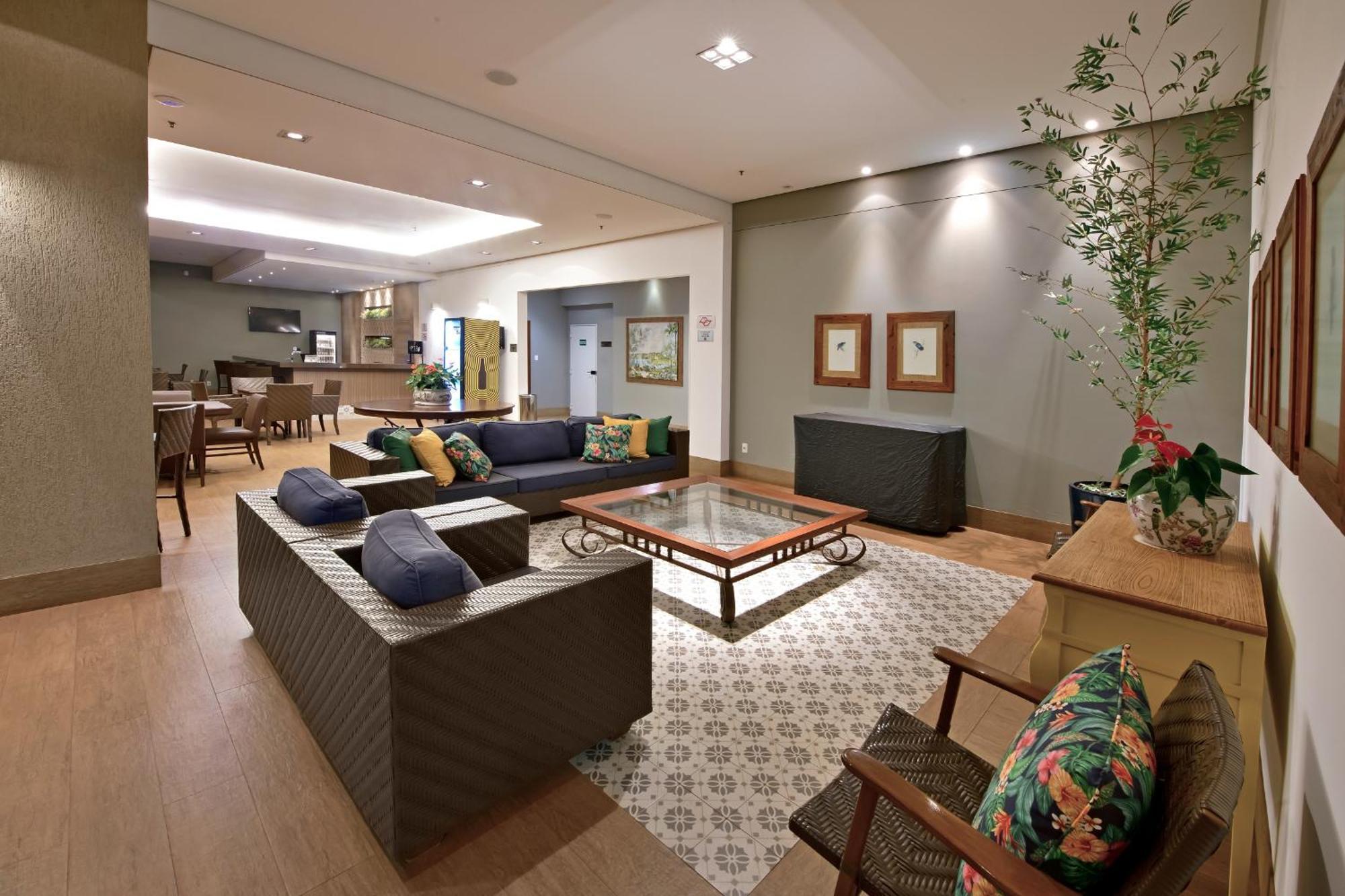 Hotel Mont Blanc Premium リベイラン・プレト エクステリア 写真 A living room